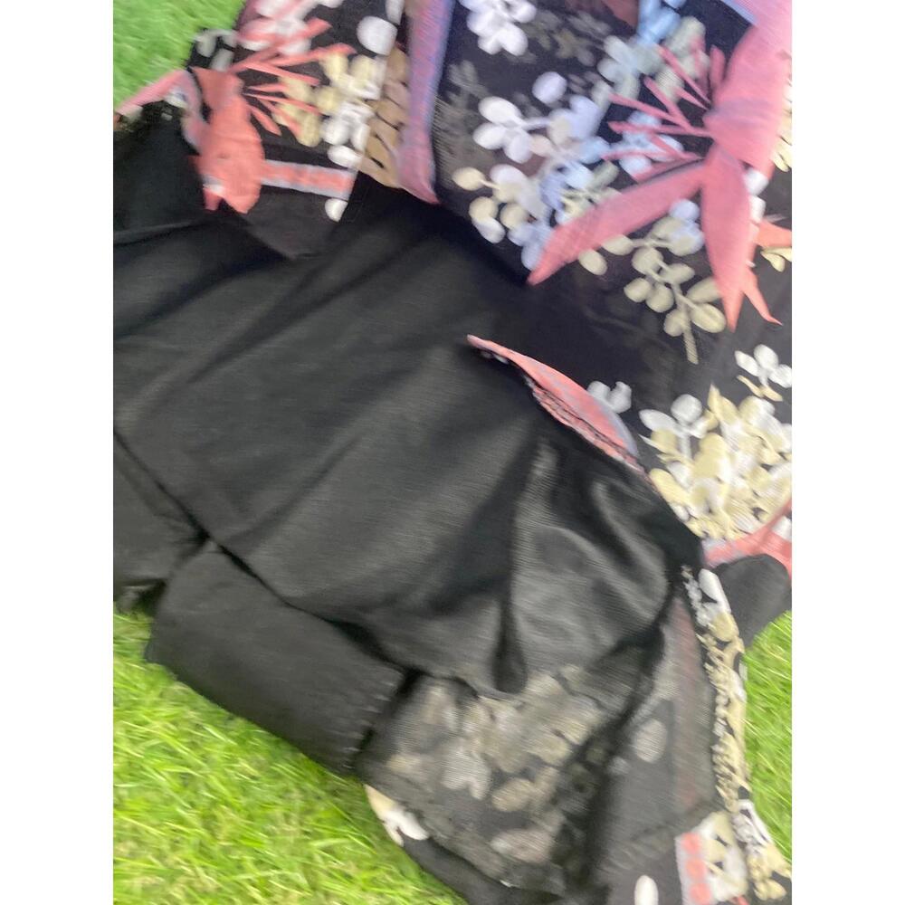 Womes Top Size Medium Fairy Whimsy Floral Pink Embellished Y2K - Picture 8 of 10